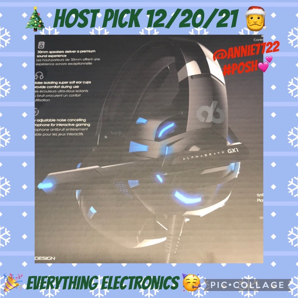 Veho Alpha Bravo GX1 gaming headset New